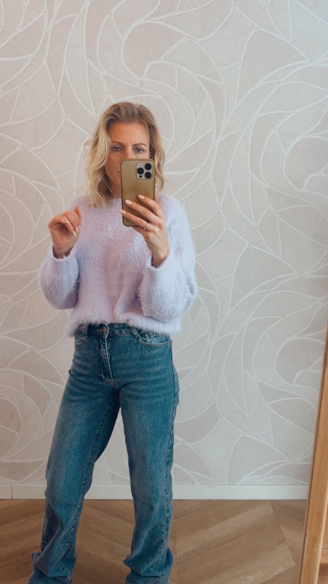 Fluffy Sweater Lilac