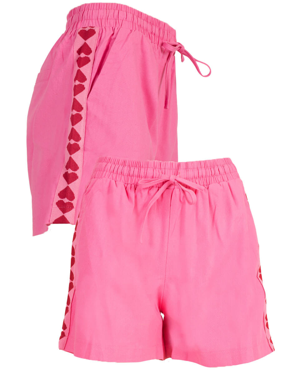 Pink Heart Short