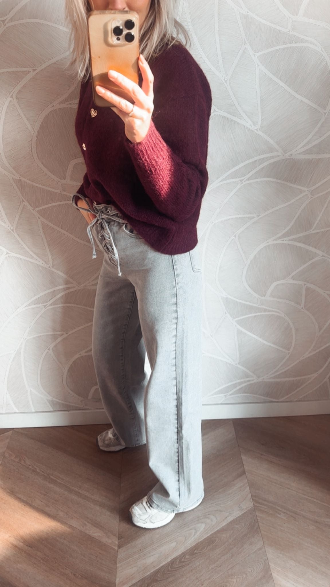 Lara Jeans Light Grey