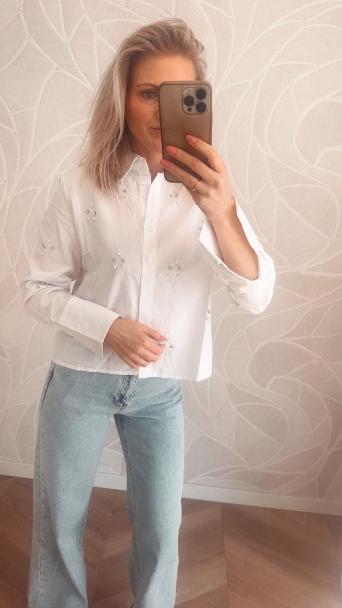 Sparkle Blouse – Wit