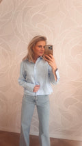 Sparkle Blouse – Lichtblauw