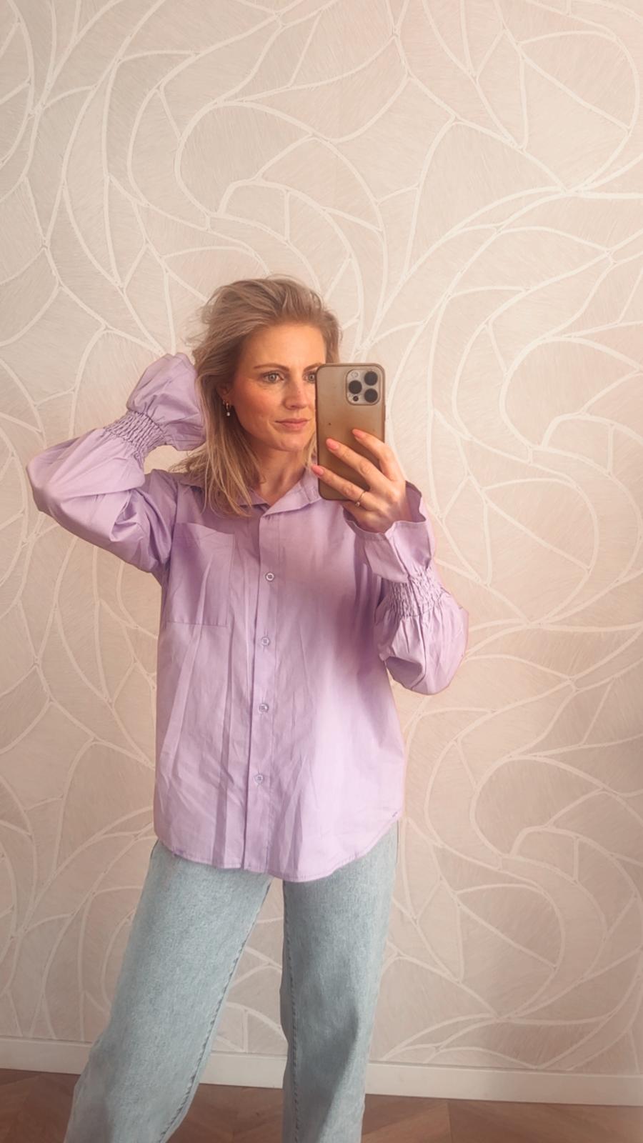 Flow Blouse Lilac