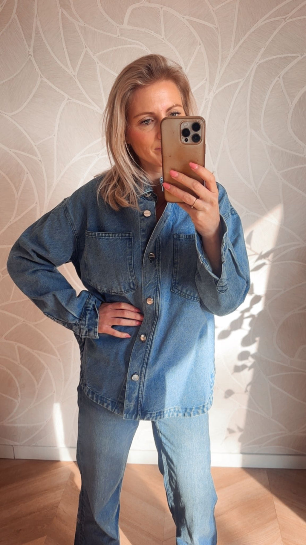 Yumi Denim Jacket Blouse