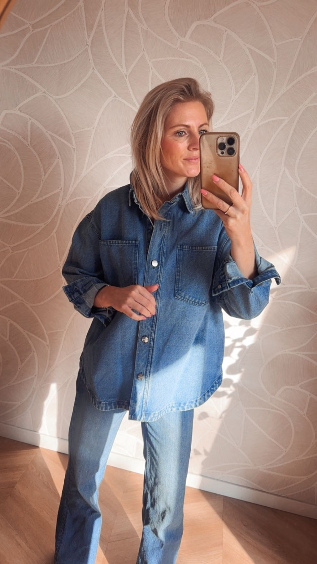 Yumi Denim Jacket Blouse